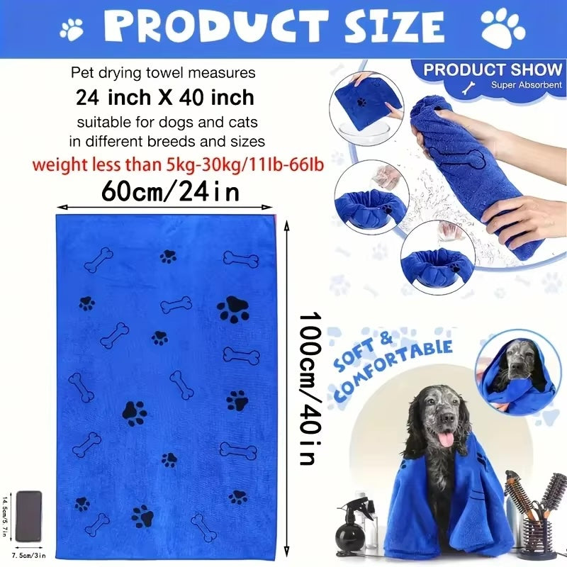 Microfiber Quick-drying Towel / Dogs & Cats