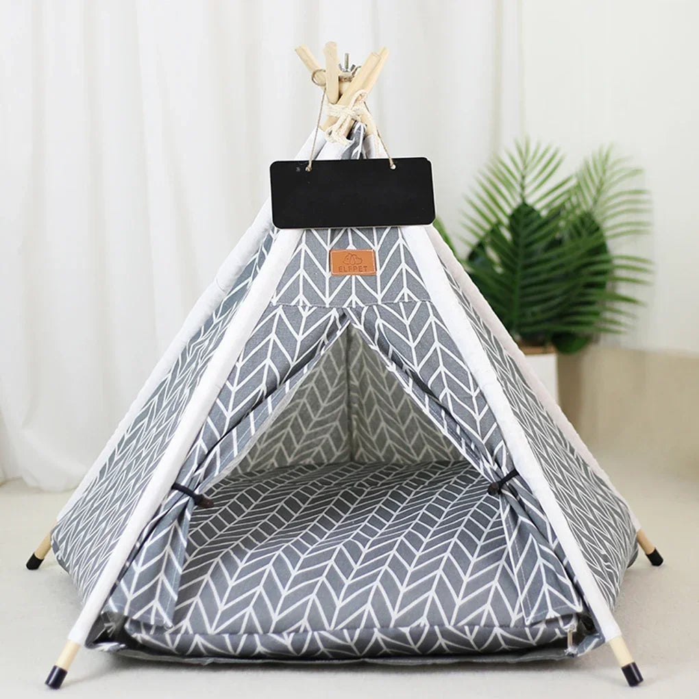 Give Your Pet the Ultimate Retreat with Our Cozy Pet Teepee!