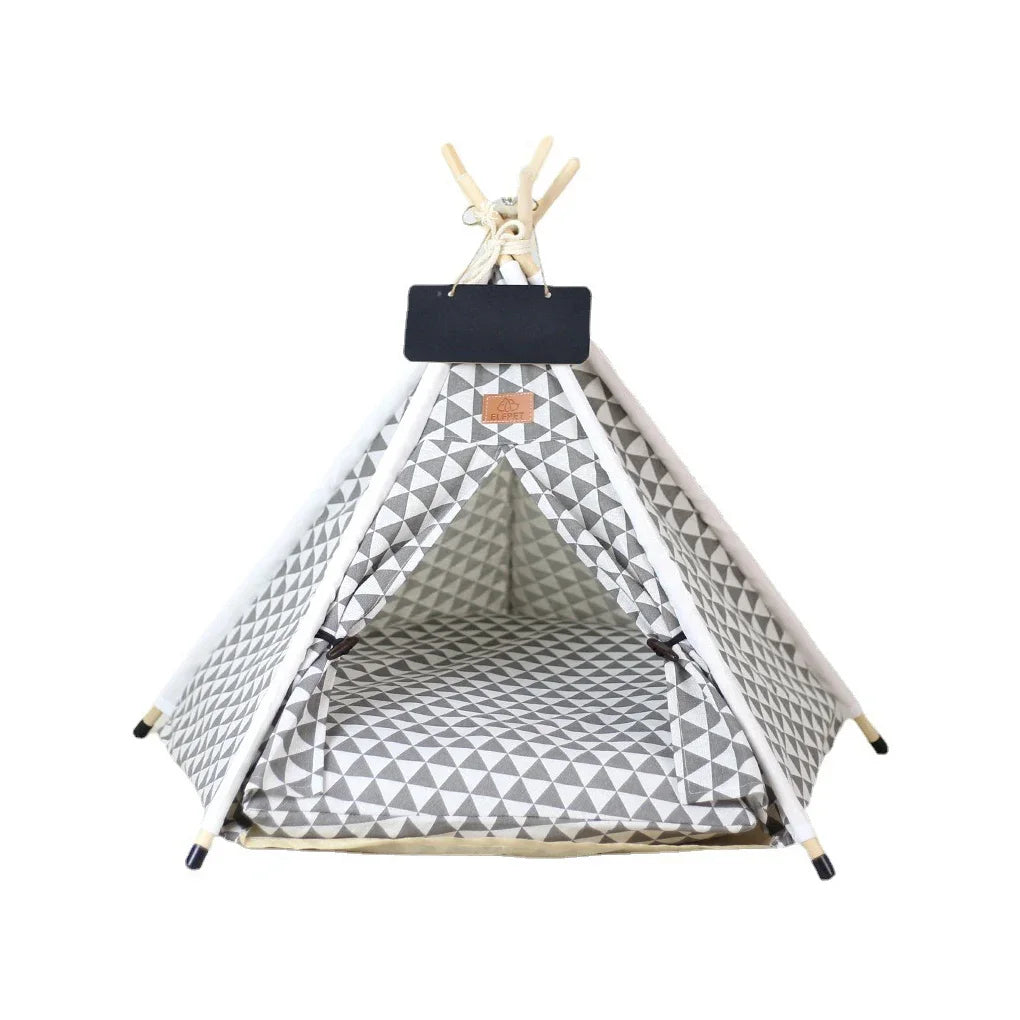 Give Your Pet the Ultimate Retreat with Our Cozy Pet Teepee!