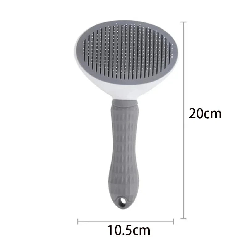 Pet Hair Brush / Dog & Cat Grooming / Stainless Steel Comb