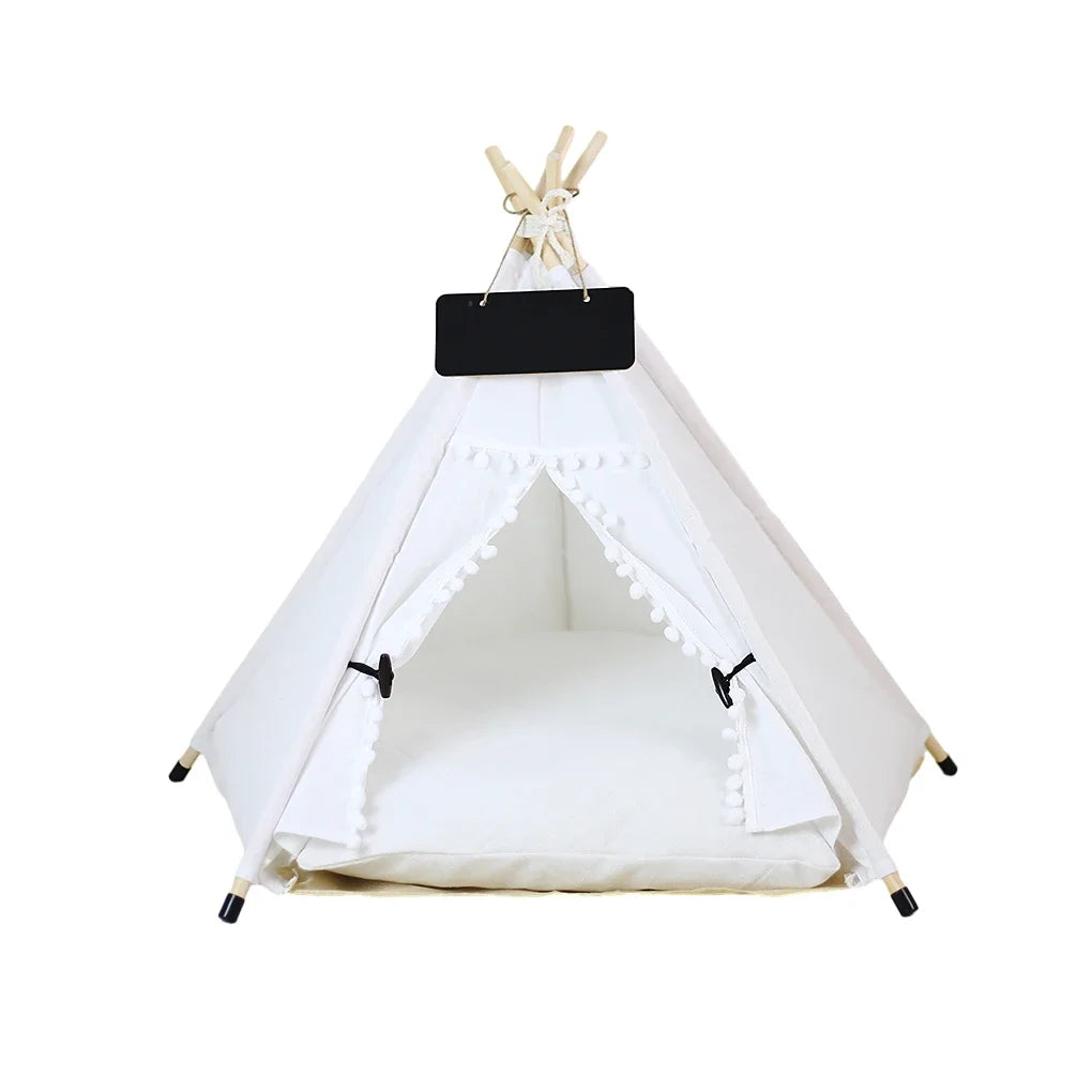 Give Your Pet the Ultimate Retreat with Our Cozy Pet Teepee!