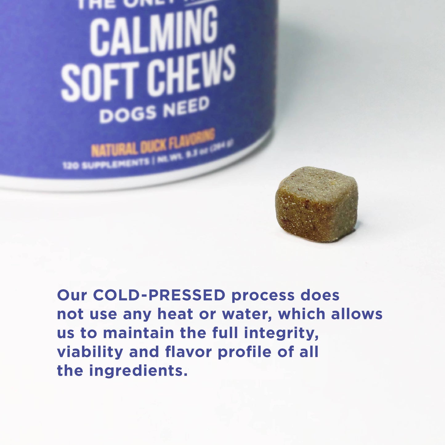 The Only Hemp Calming Soft Chews Dogs Need: 12 count pouch